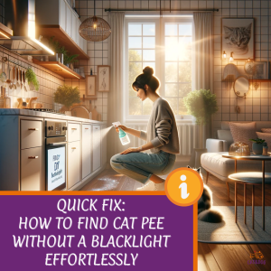 Quick Fix: How to Find Cat Pee Without a Blacklight Effortlessly