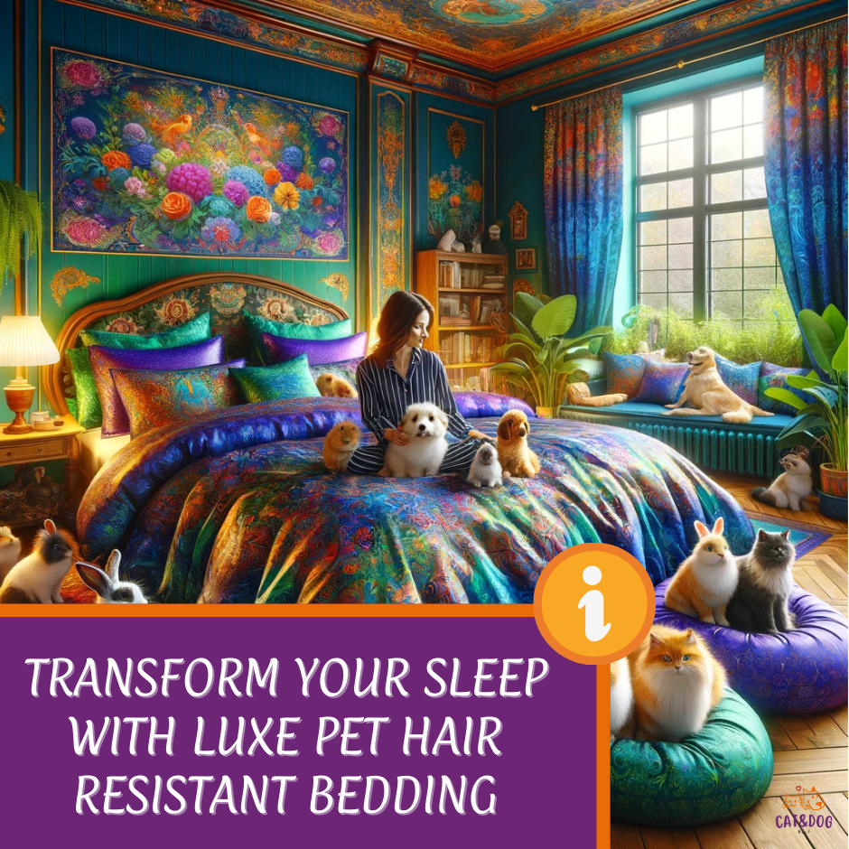 Transform Your Sleep with Luxe Pet Hair Resistant Bedding