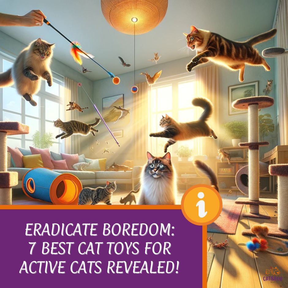 Eradicate Boredom: 7 Best Cat Toys for Active Cats Revealed!