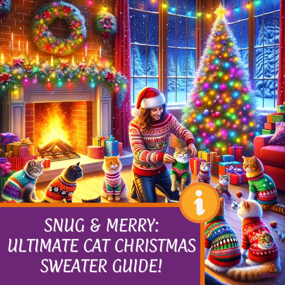 Snug & Merry: Ultimate Cat Christmas Sweater Guide!