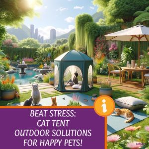 Beat Stress: Cat Tent Outdoor Solutions for Happy Pets!