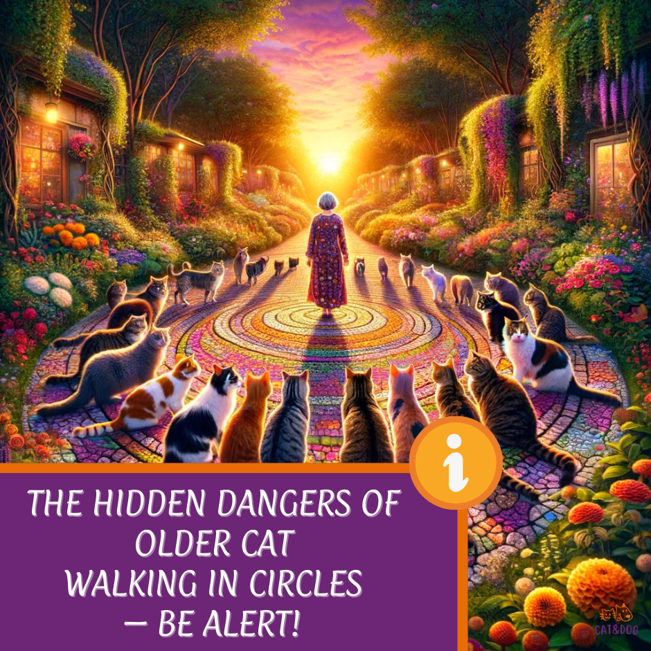 The Hidden Dangers of Older Cat Walking in Circles – Be Alert!