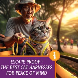Escape-Proof : The Best Cat Harnesses for Peace of Mind