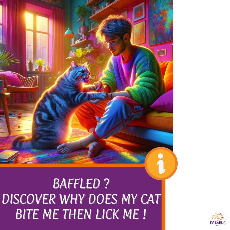Baffled ? Discover Why Does My Cat Bite Me Then Lick Me !