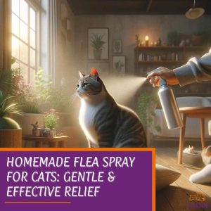 Homemade Flea Spray for Cats: Gentle & Effective Relief