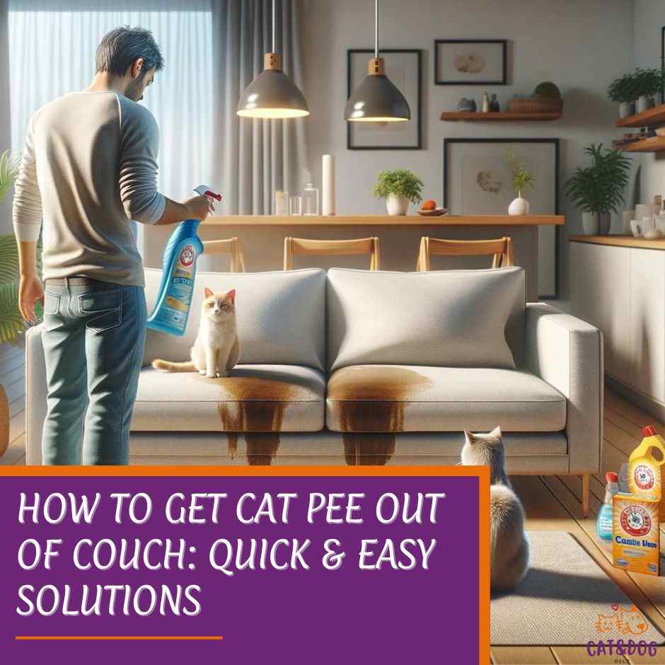 How to Get Cat Pee Out of Couch: Quick & Easy Solutions