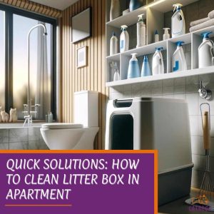 Quick Solutions: How to Clean Litter Box in Apartment