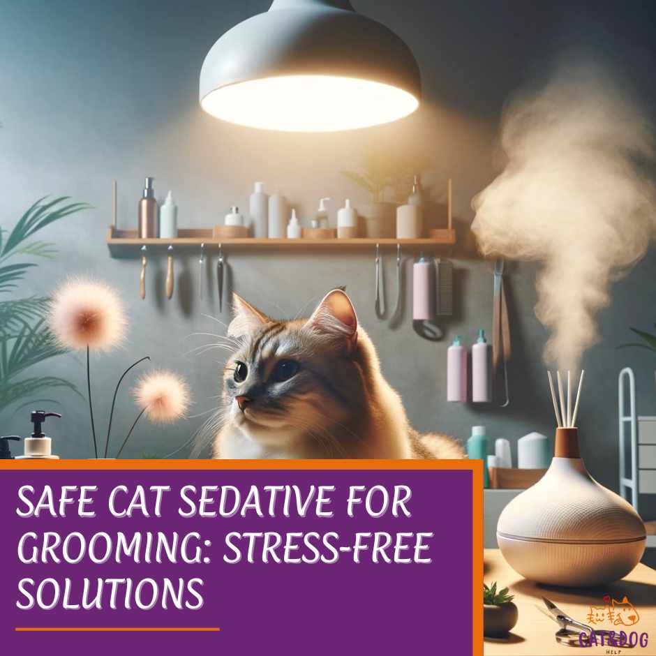 Safe Cat Sedative for Grooming: Stress-Free Solutions