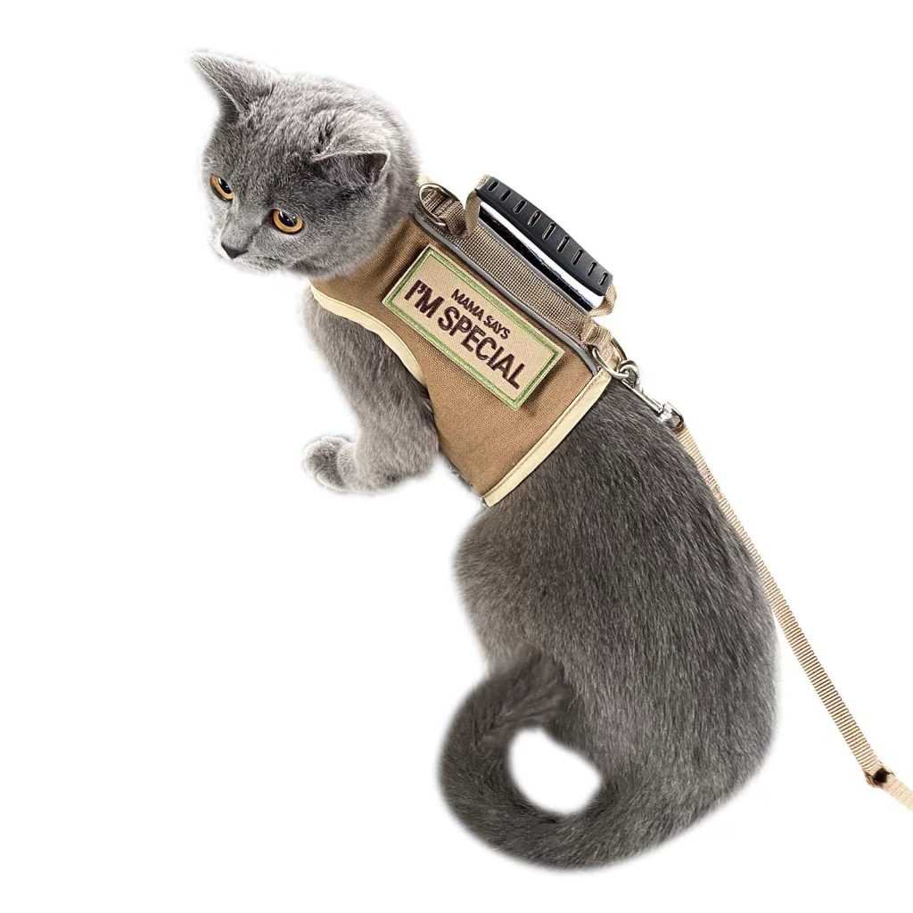 YIZHI MIAOW Tactical Cat Harness