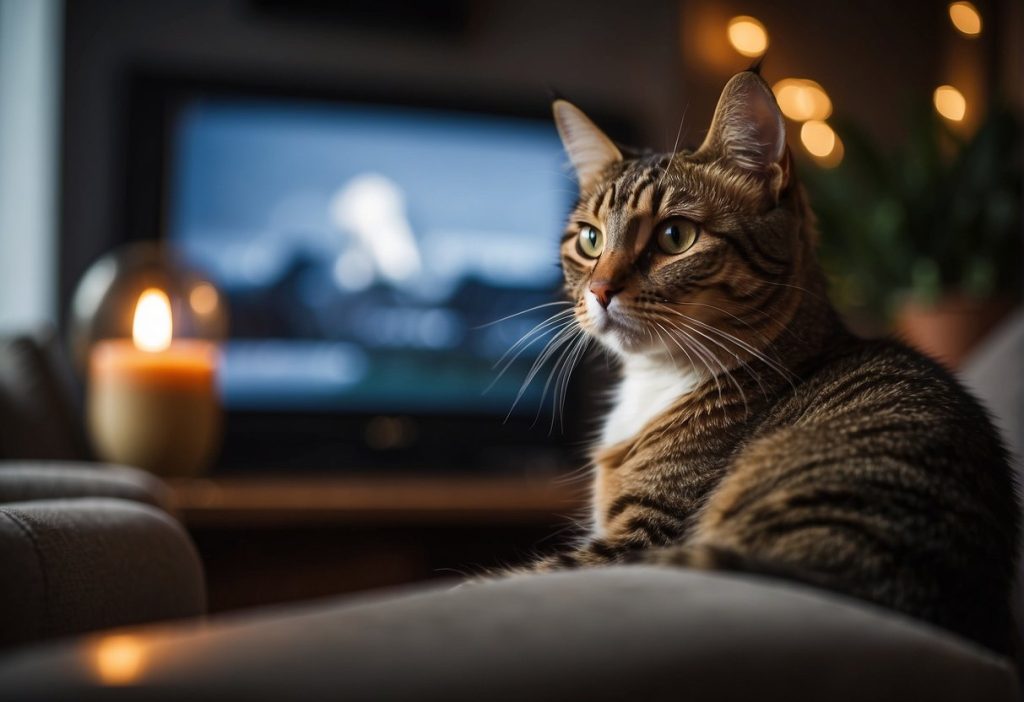 Cats can see some of tv images