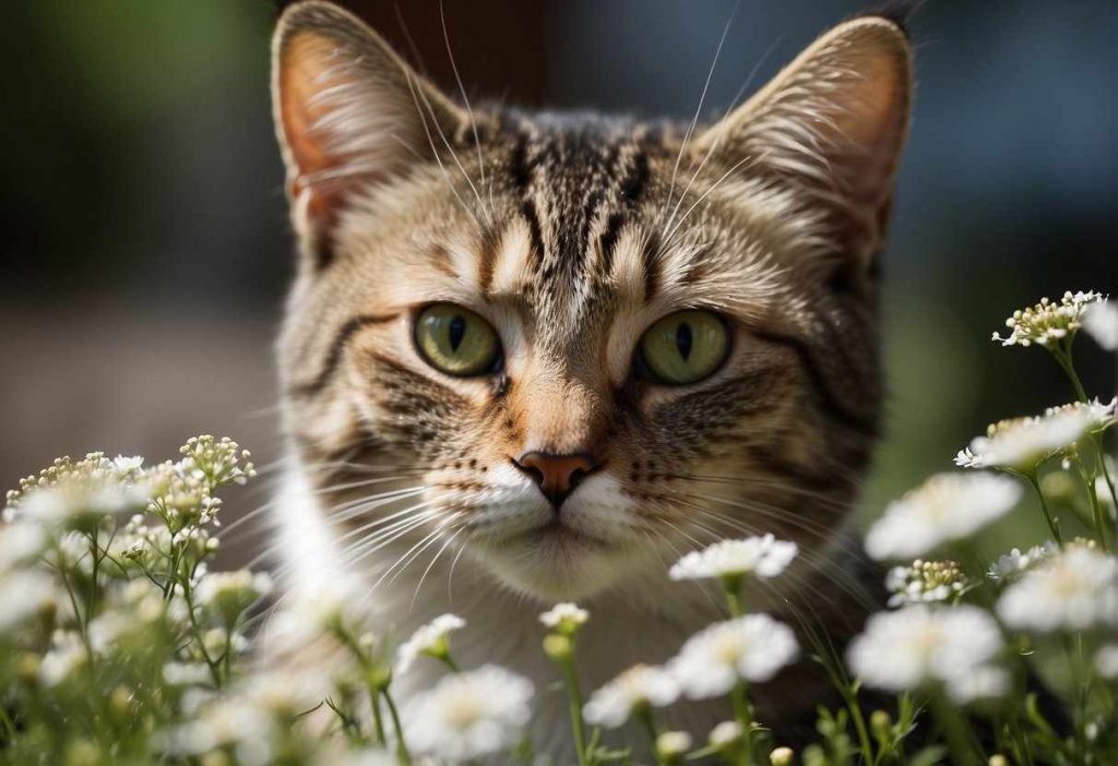 Symptoms of baby's breath poison in cats