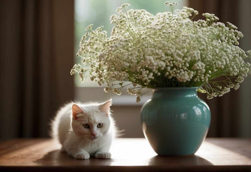 baby's breath can affect our cat