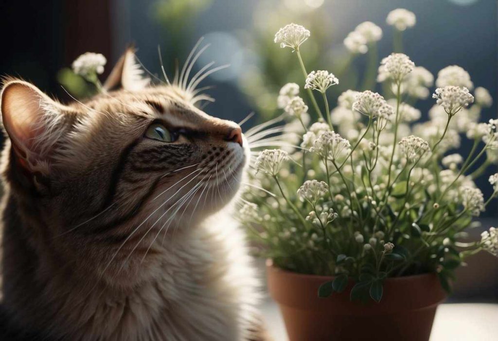 Behavioral aspects of cats and plants