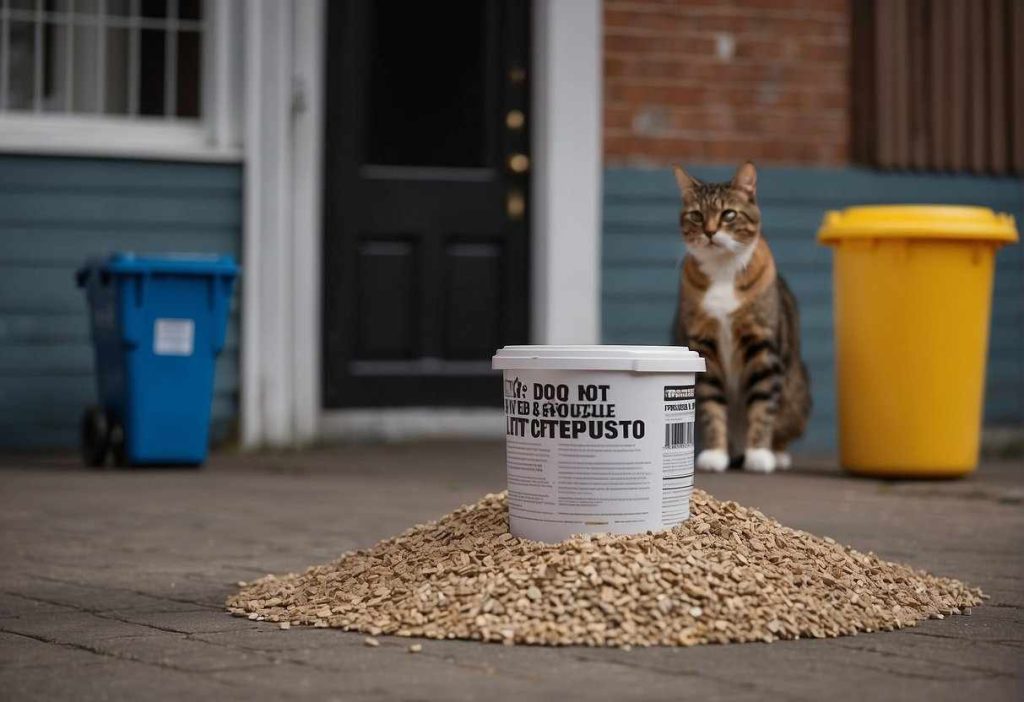unused cat litter to animal shelters