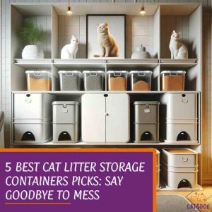 5 Best Cat Litter Storage Containers Picks: Say Goodbye to Mess