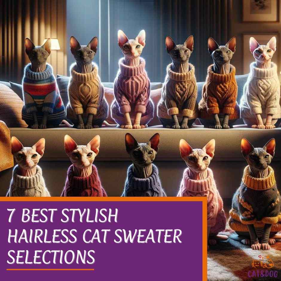7 Best Stylish Hairless Cat Sweater Selections