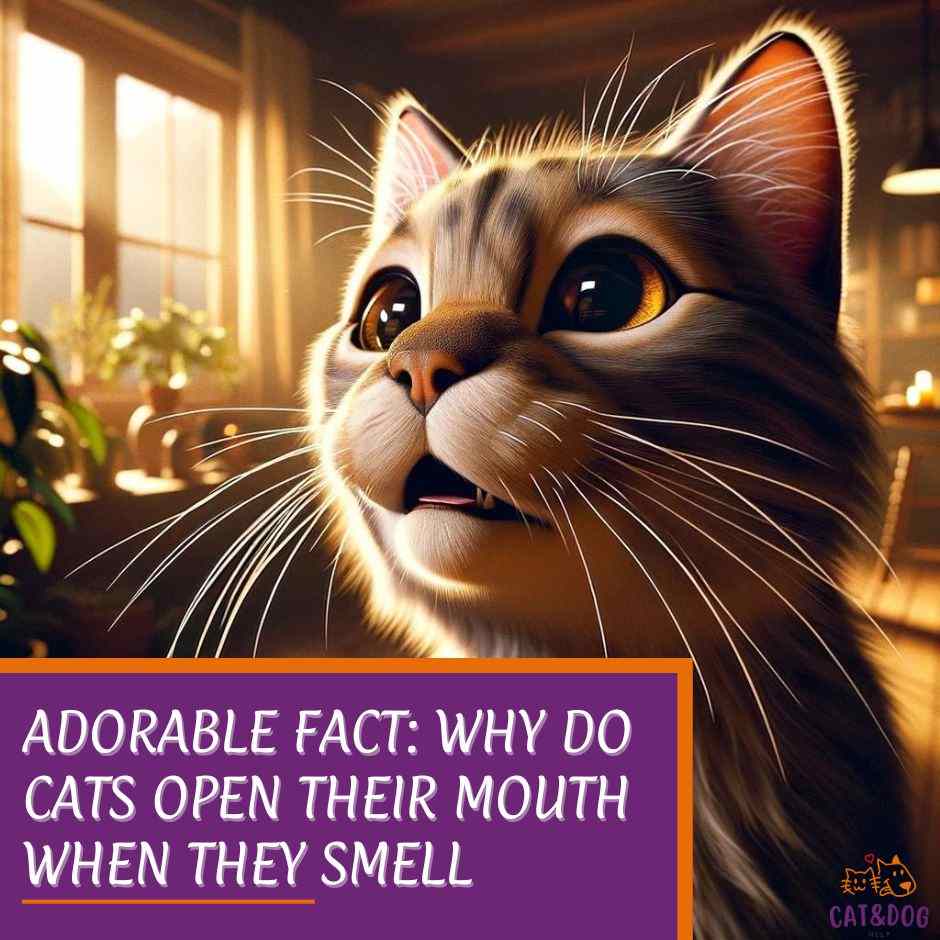 Adorable Fact: Why Do Cats Open Their Mouth When They Smell