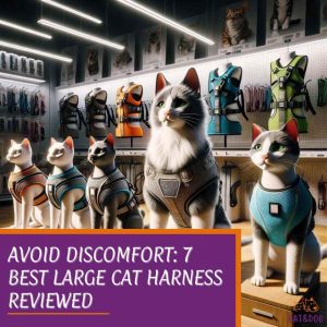 Avoid Discomfort: 7 Best Large Cat Harness Reviewed