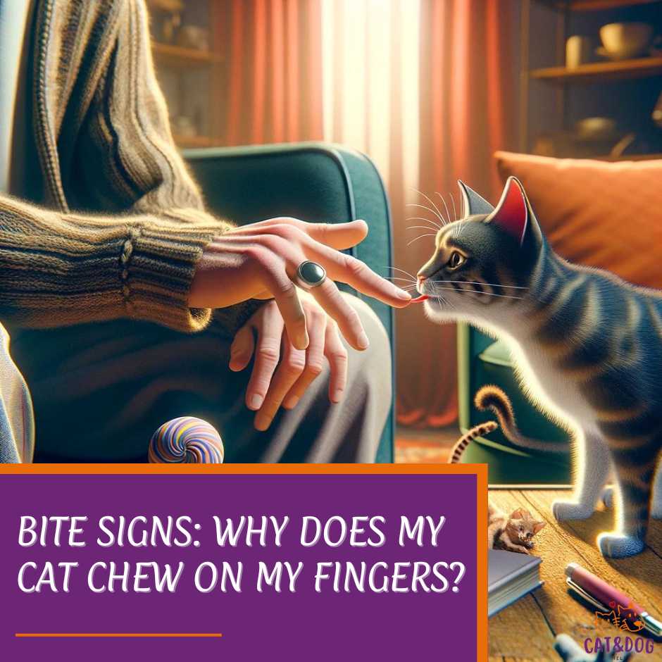 Bite Signs: Why Does My Cat Chew on My Fingers?