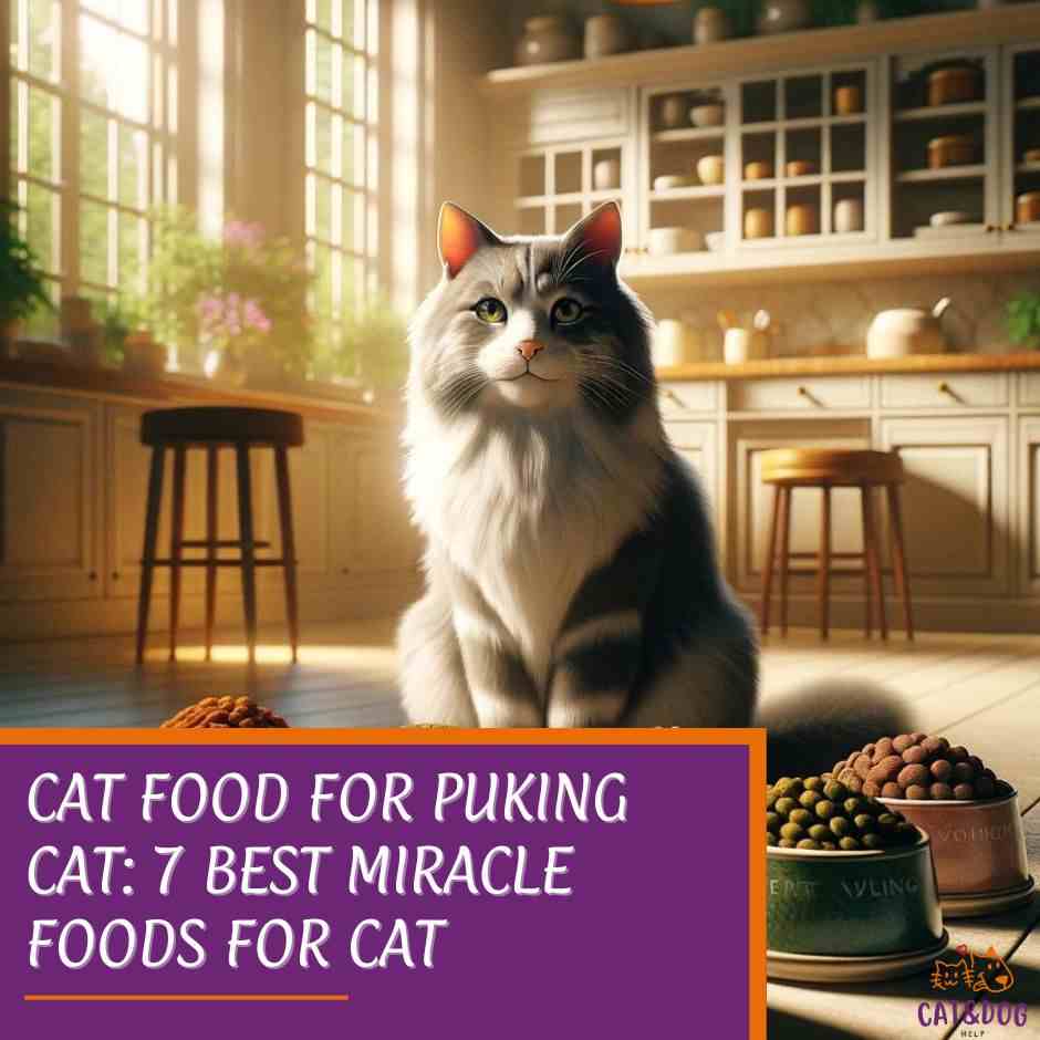 Cat Food for Puking Cat: 7 Best Miracle Foods for Cat