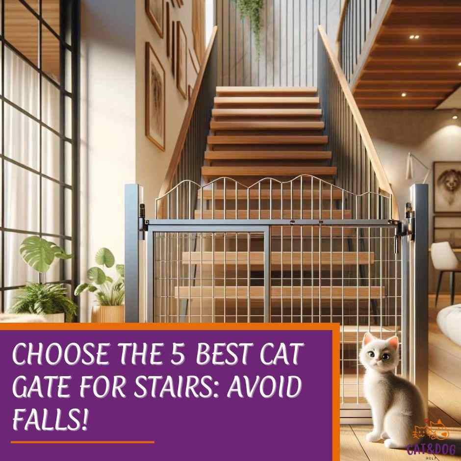 Choose the 5 Best Cat Gate for Stairs: Avoid Falls!