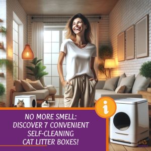 No More Smell: Discover 7 Convenient Self-Cleaning Cat Litter Boxes!