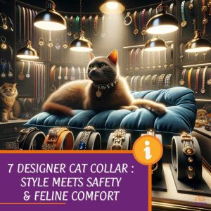 7 Designer Cat Collars: Style Meets Safety & Feline Comfort