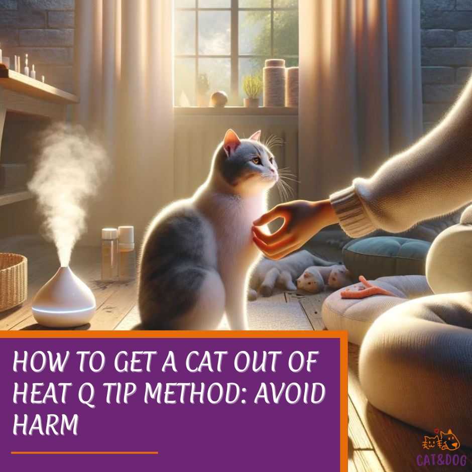 How to Get A Cat Out of Heat Q Tip Method: Avoid Harm