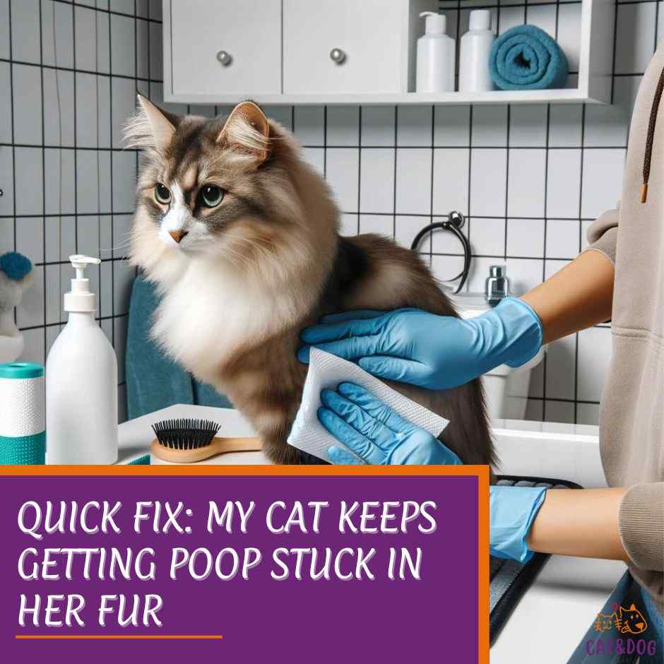 Quick Fix: My Cat Keeps Getting Poop Stuck in Her Fur
