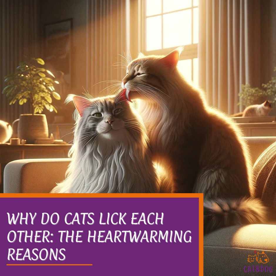 Why Do Cats Lick Each Other: The Heartwarming Reason