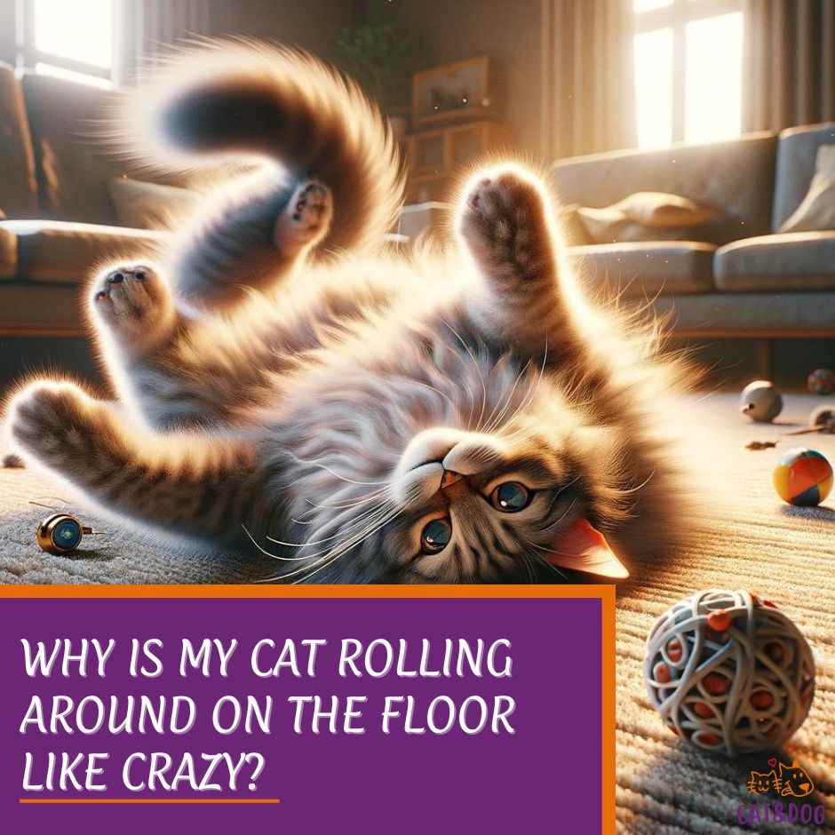 Why is My Cat Rolling Around on the Floor Like Crazy?
