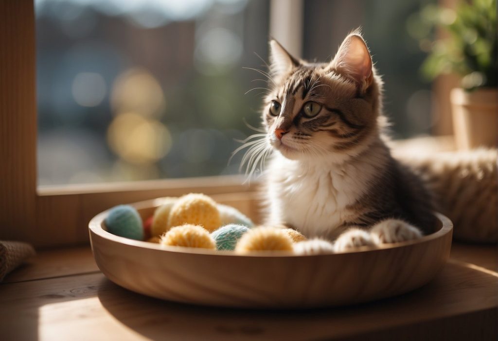 Balancing Work and Kitten Care