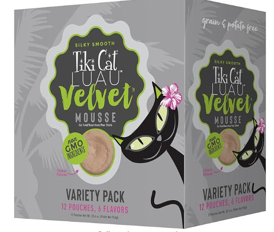 Tiki Cat Velvet Mousse Variety Pack