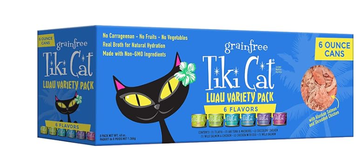 Tiki Cat Luau Wet Cat Food Variety Pack