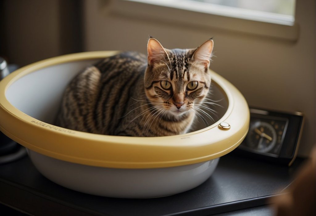 Litter box can be cat health barometer 