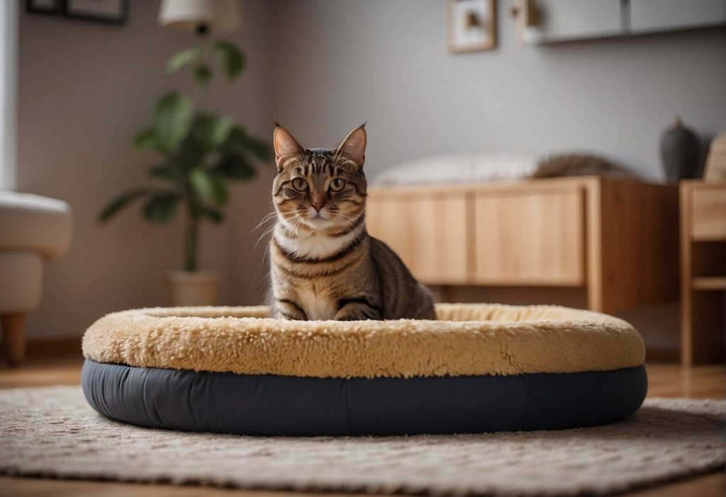 Frequently Asked Questions -cat pees on dog bed