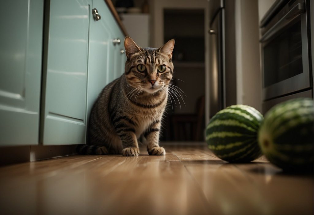 why are cats are afraid of cucumbers