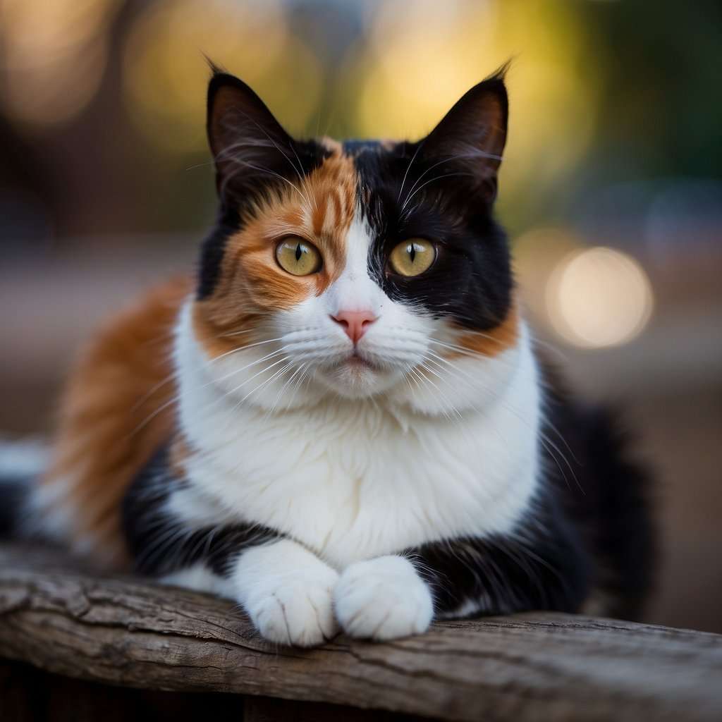  Calico cats boast a tri-color fur pattern