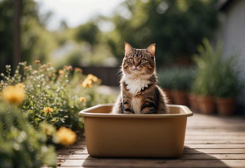 Cats may avoid litter box due stress
