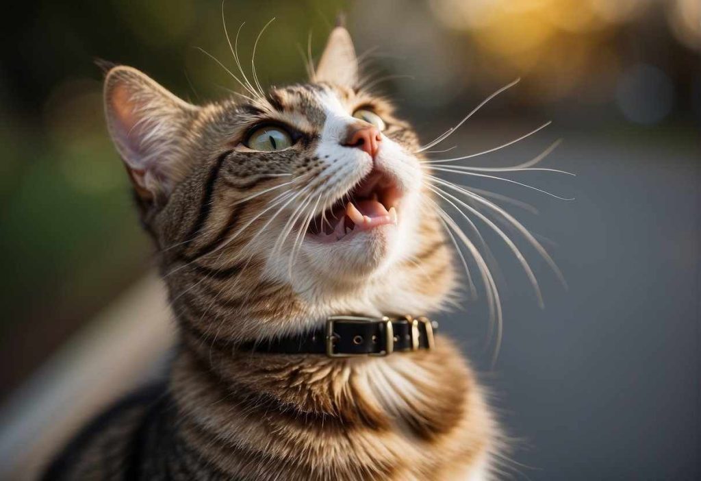 why do cats open their mouth when they smell