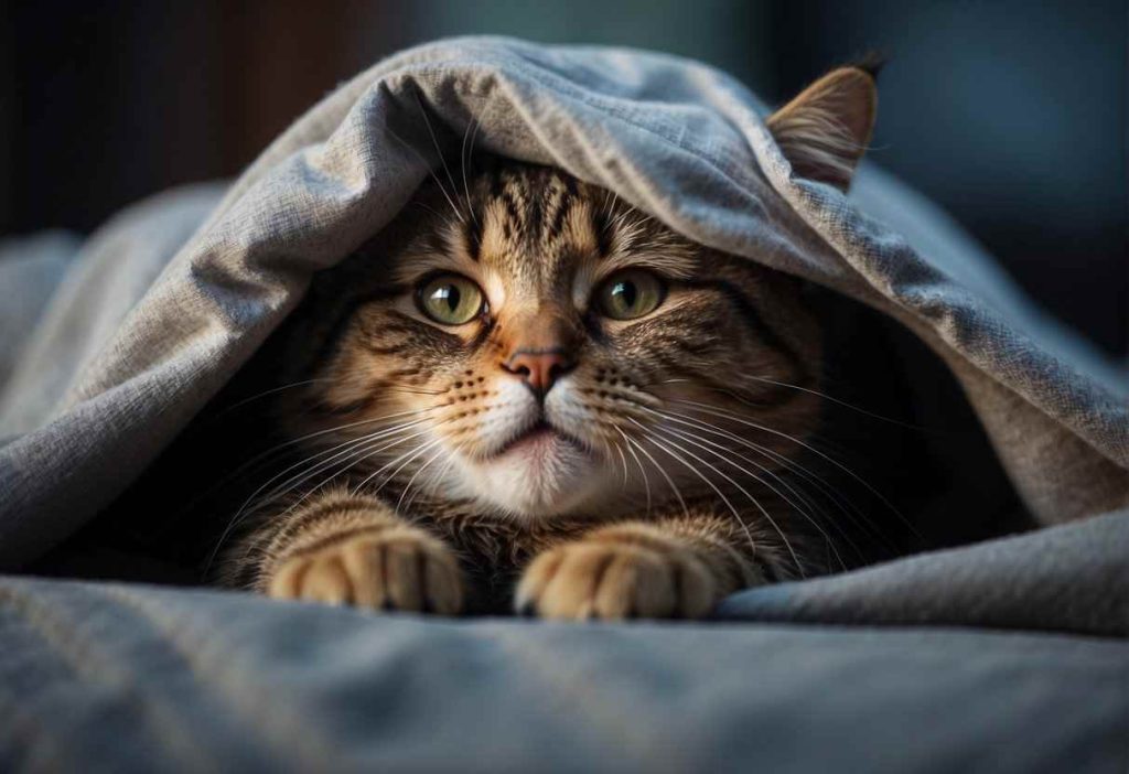 Will my cat suffocate under the covers?