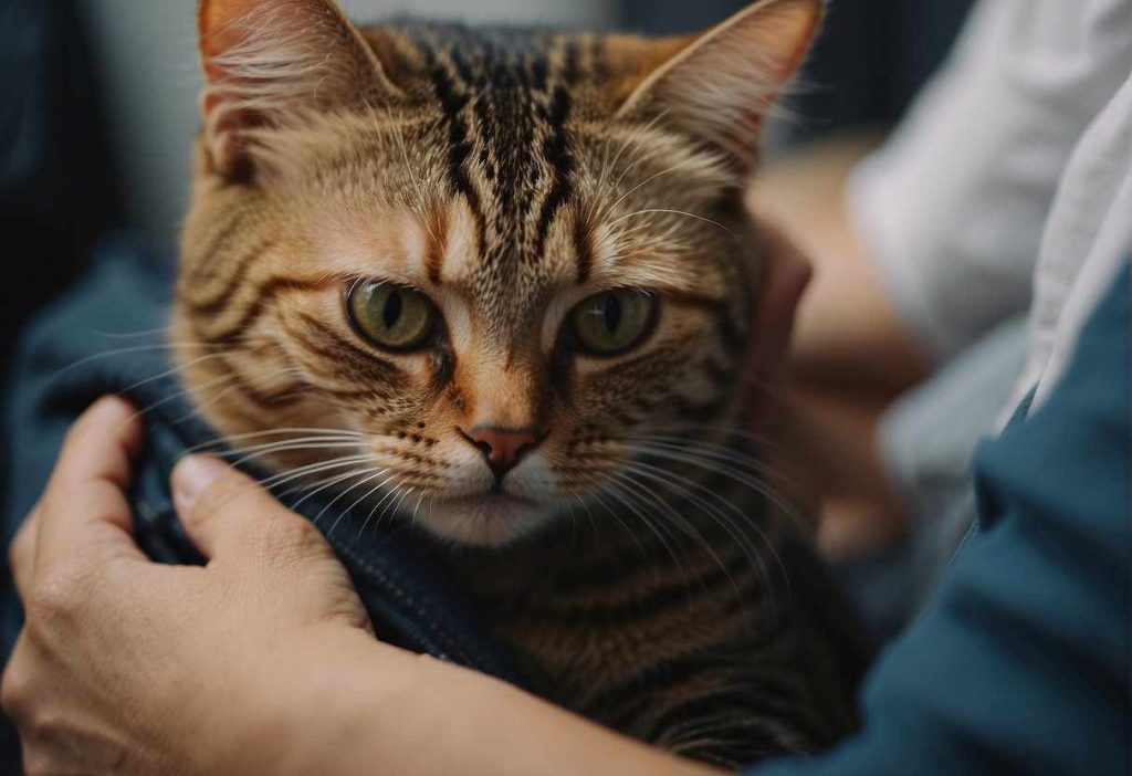 Cats suckle to cope with stress; keep calm