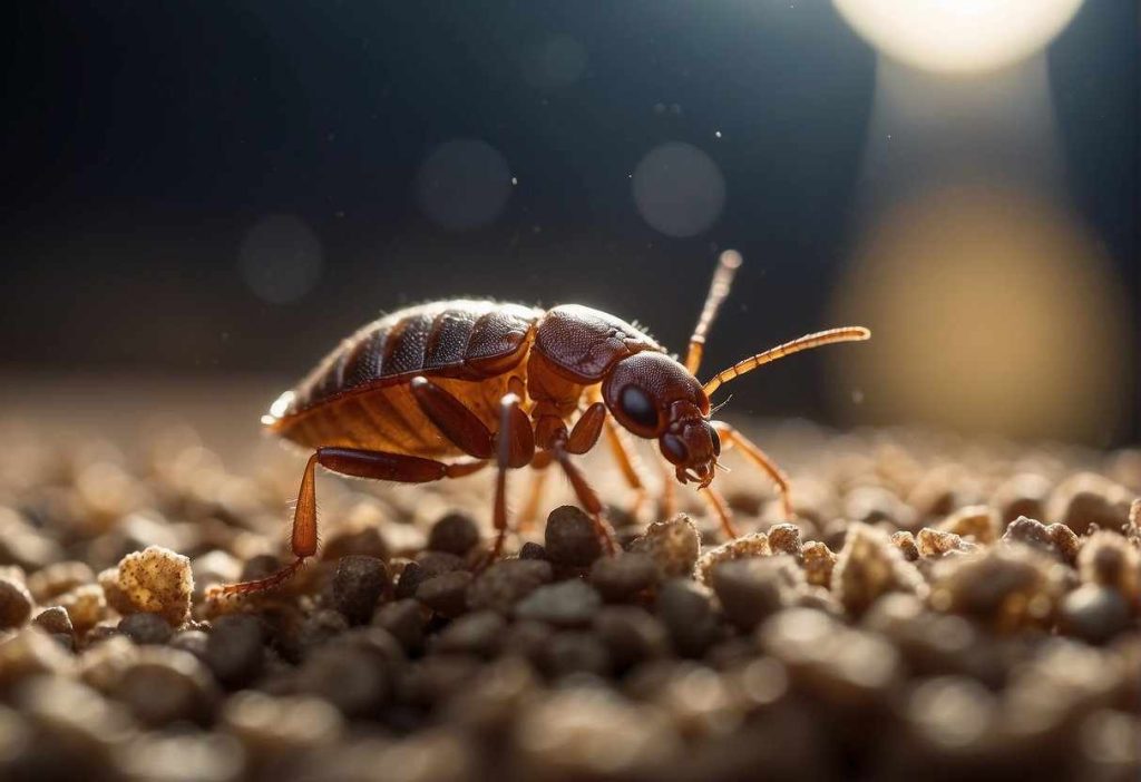 can bed bugs live in cat litter?