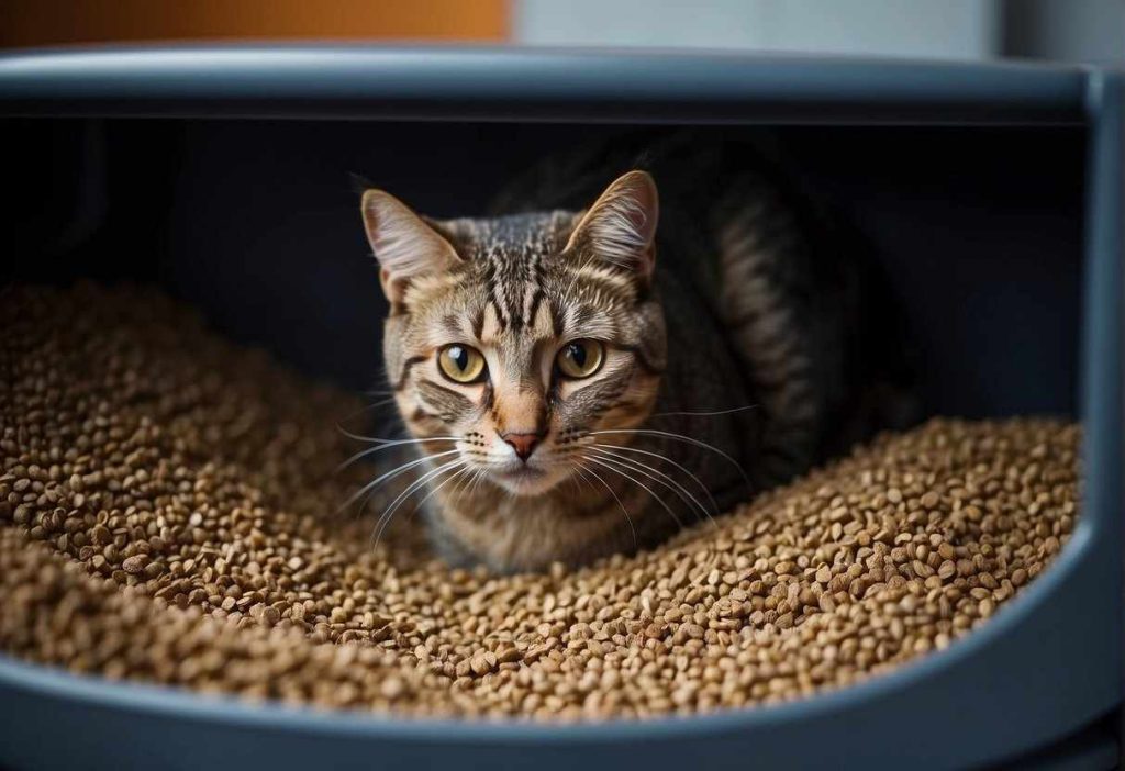 bugs in your cat's litter box