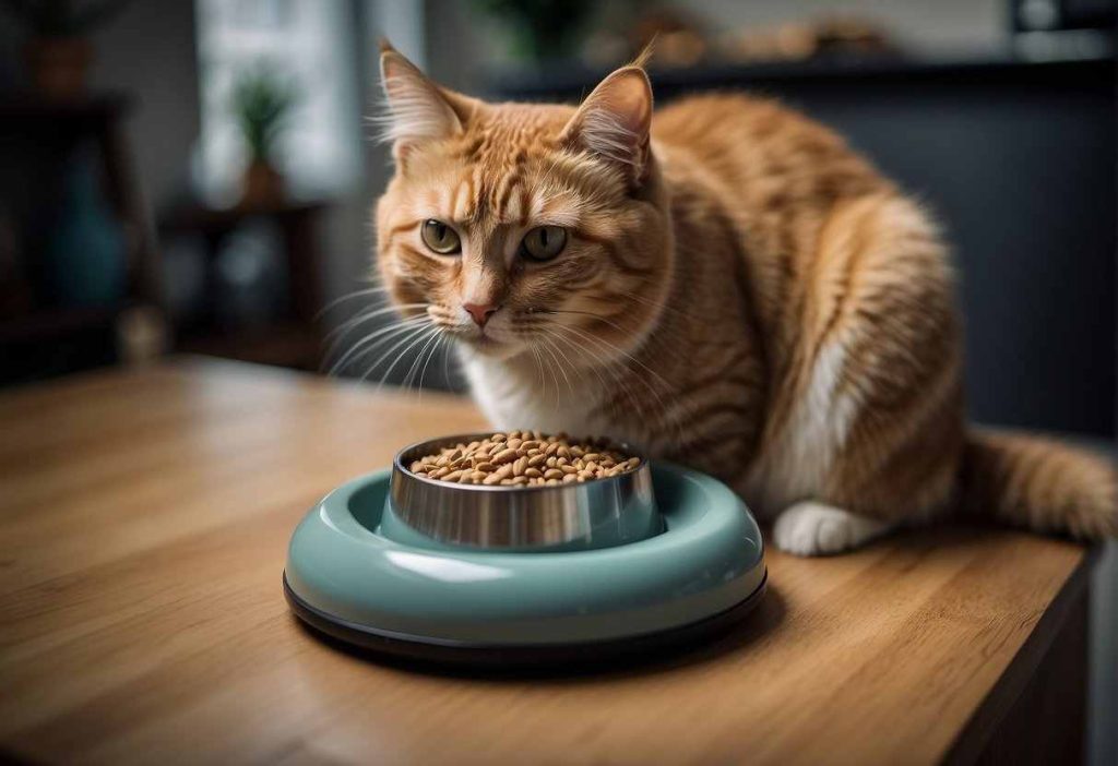 Automatic cat feeders 