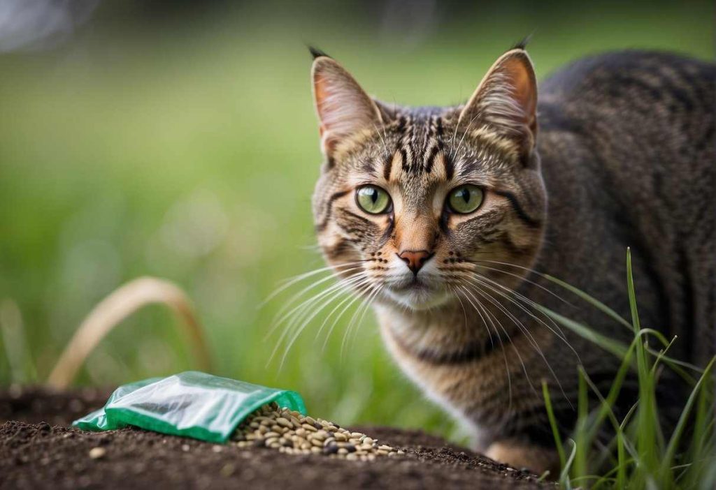 Grass seed litters