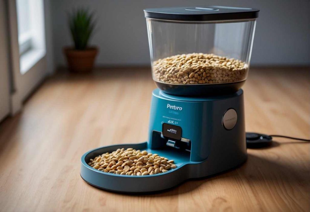 how to set petlibro automatic cat feeder
