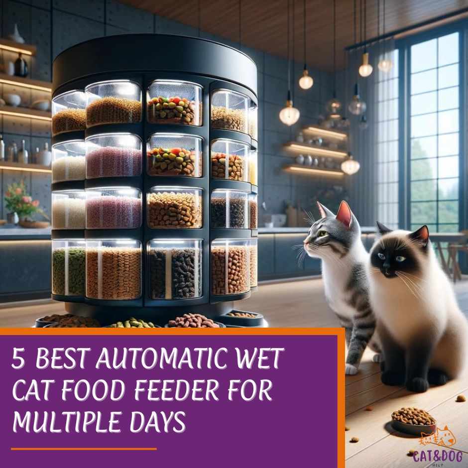 5 Best Automatic Wet Cat Food Feeder for Multiple Days