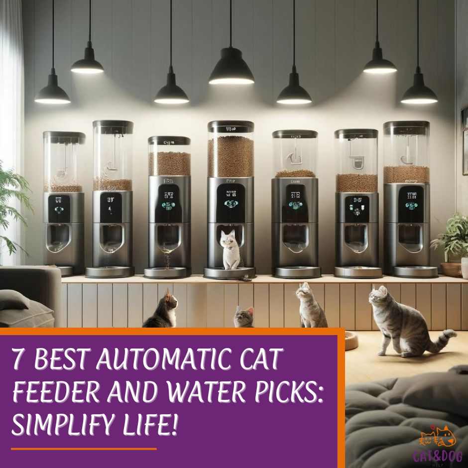 7 Best Automatic Cat Feeder and Water Picks: Simplify Life!