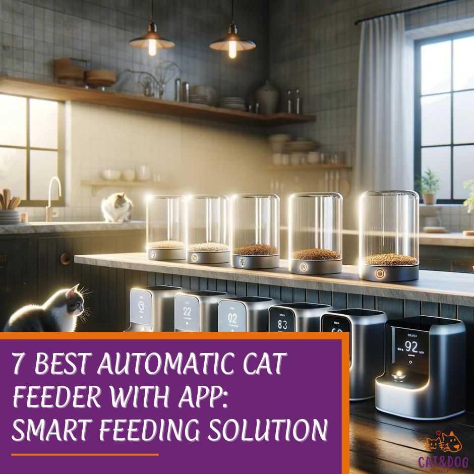 7 Best Automatic Cat Feeder with App: Smart Feeding Solution